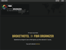 Tablet Screenshot of fba.baskethotel.com